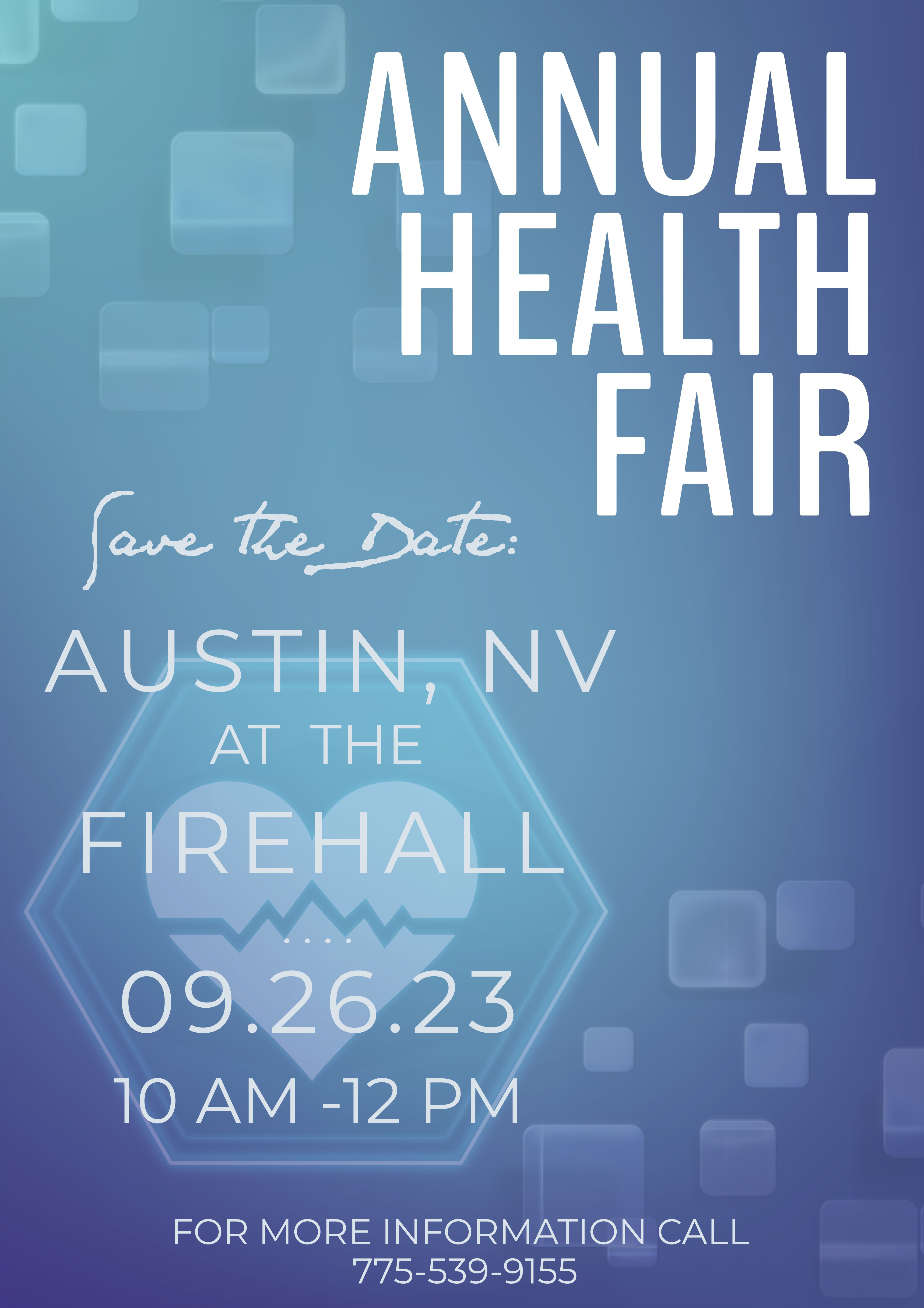Image of flyer for Health Fair 2023